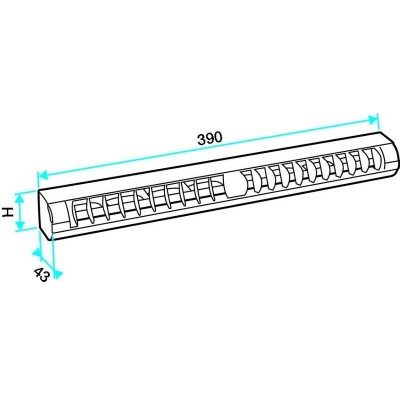 VMC - Kit entrée d'air autoréglable EA 22 - Aldes storeonline