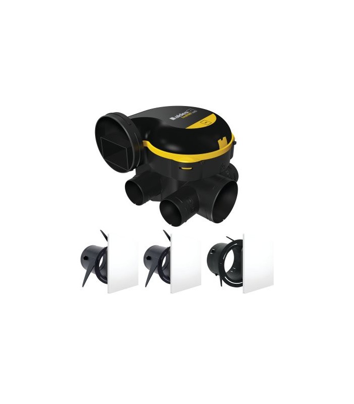 Aldes Set Easyhome Compact + Colorline | 11026036 | Für Die Badezimmer-Installation