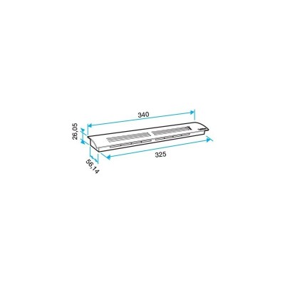 Entré d'air hygroréglable EHC 11014250 Aldes - Store online