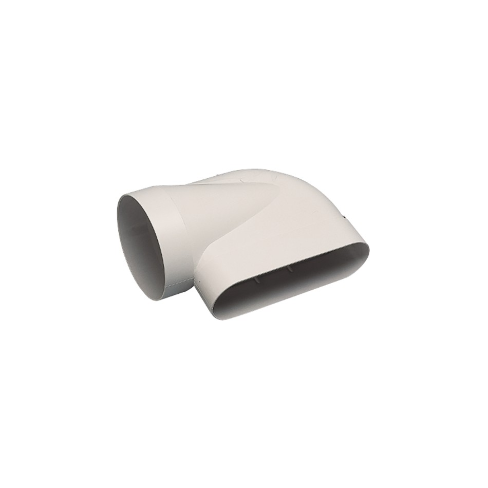 Coude Horizontal 90° pour conduit de ventilation - Aldes Storeonline