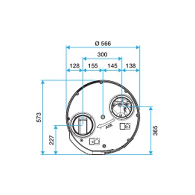 Chauffe-eau thermodynamique T.Flow Hygro+ connecté - Aldes storeonline