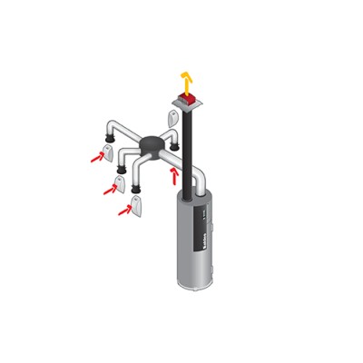 Chauffe-eau thermodynamique T.Flow Hygro+ connecté - Aldes storeonline