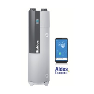 Chauffe-eau thermodynamique T.Flow Hygro+ connecté - Aldes storeonline