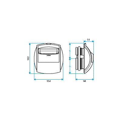 Bouche d'extraction autoréglable Bap’SI modulo - Aldes Storeonline