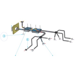 Télécommande filaire 3 vitesses sans by-pass - Aldes Storeonline