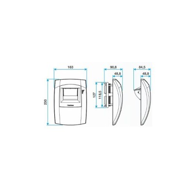 Bouche hygroréglable cuisine Bahia Curve C31 - Aldes Storeonline