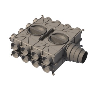 Réseaux Semi-rigide Optiflex Caisson OPTIFLEX® 16 piquages– Aldes Storeonline