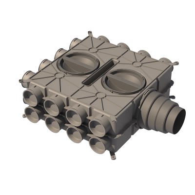 Réseaux Semi-rigide Optiflex Caisson OPTIFLEX® 16 piquages– Aldes Storeonline