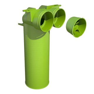 Manchette Optiflex PRO 2X90/D125