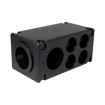 Accessoires Réseaux Caisson répartiteur Isolé pour ventilation 11091560 - Aldes Storeonline