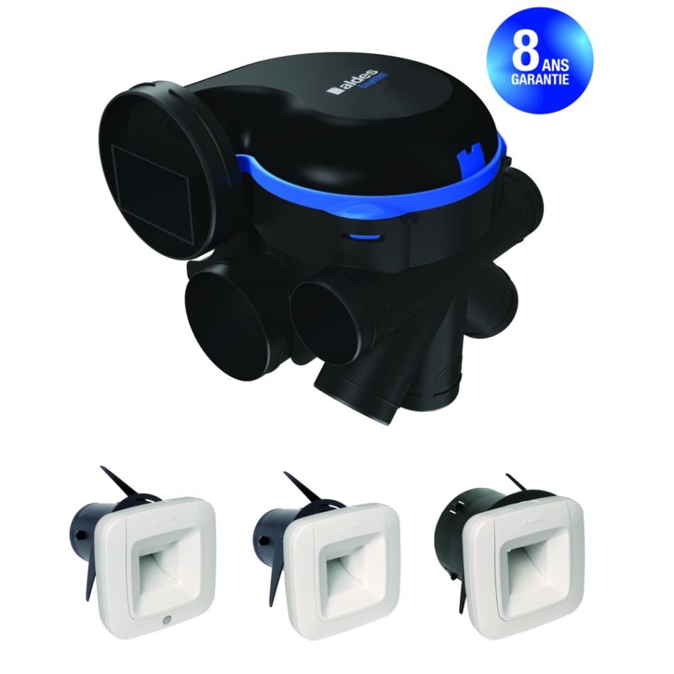 Ventilation Kit VMC EasyHOME Hygro premium MW 11033034 - Aldes Storeonline