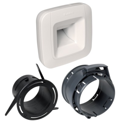 Kit bouche hygroréglable WC/bain Bahia Curve - Aldes Storeonline