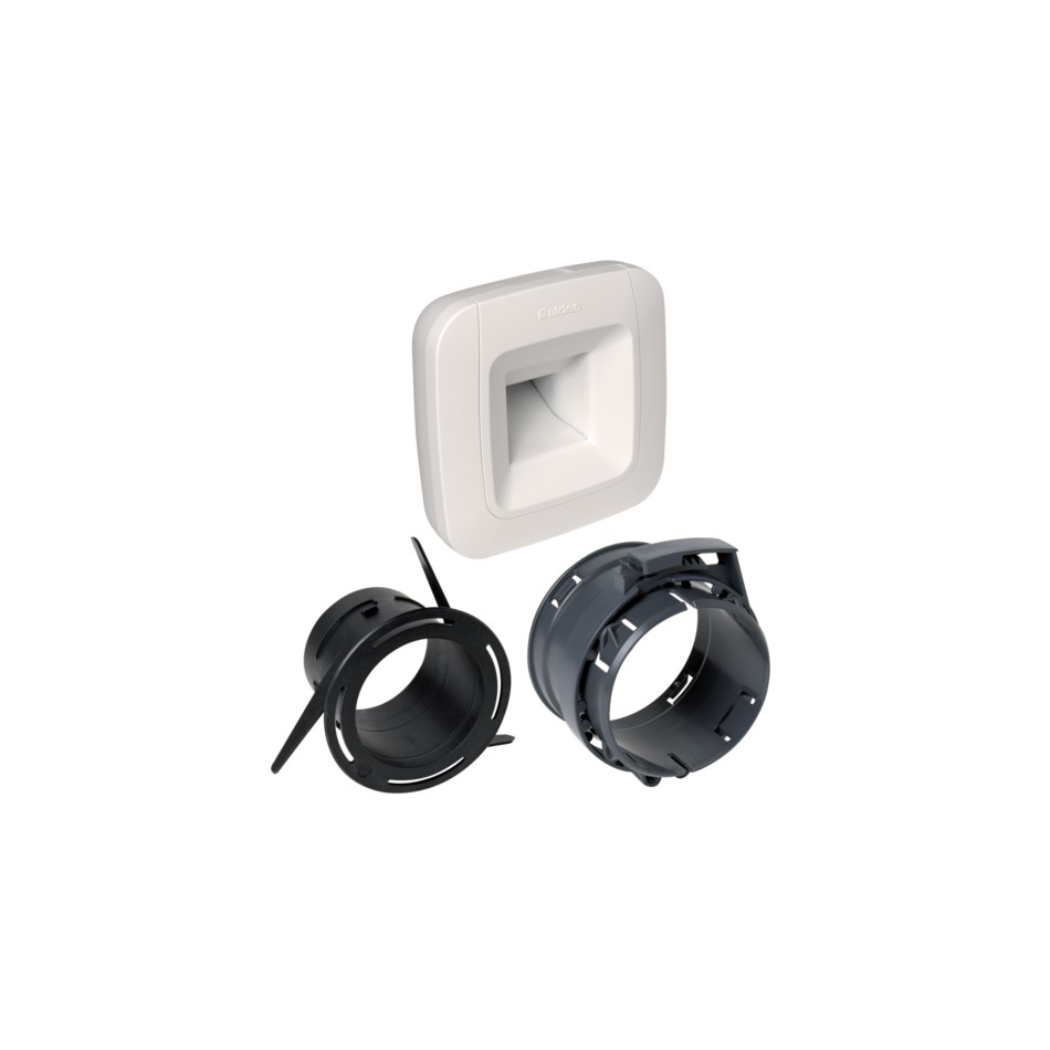 Kit bouche hygroréglable WC/bain Bahia Curve - Aldes Storeonline