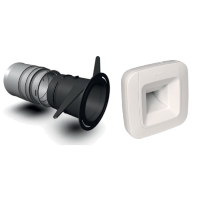 Kit bouche VMC hygroréglable Bahia Curve WC - Aldes Storeonline