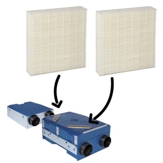 Filtre G4 Compatible Aldes Dee Fly Modulo / Hygro Sans By-pass – 278x210x48 Mm, Pré-filtre Plissé Synthétique